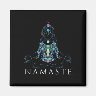 Íman Presente de Meditação de Yoga Namaste