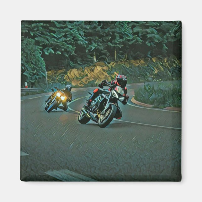 Íman Presente de moto (Frente)