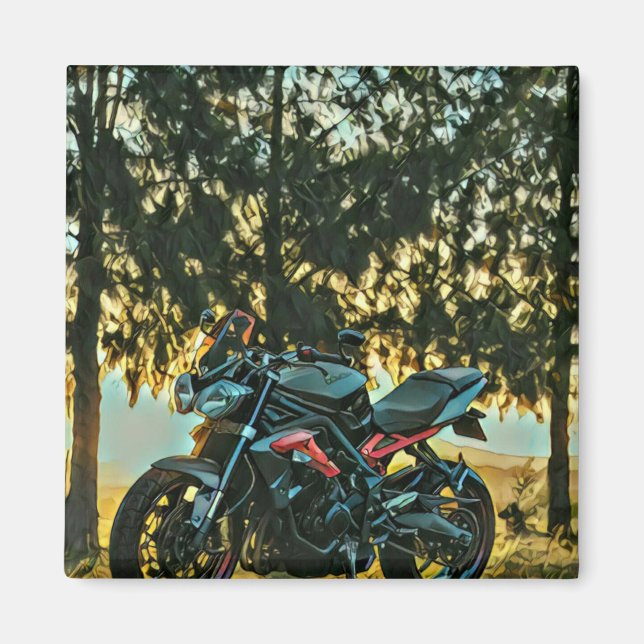Íman Presente de motocicletas (Frente)