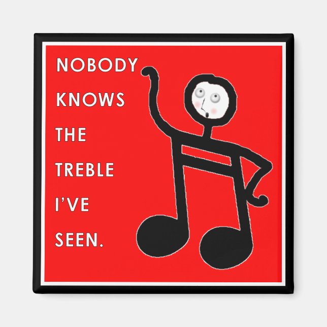 Íman Presente de Música por Sobresso (Frente)