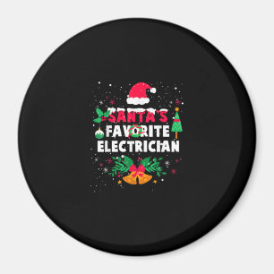 Íman Presente de Natal Elétrico Favorito do Santas