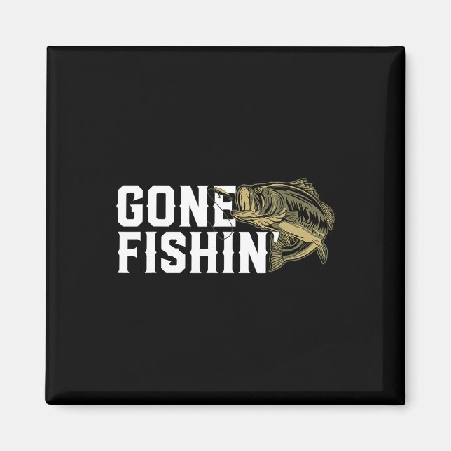 Íman Presente De Pesca Fi Para A Fi Engraçado Com Pesca (Frente)