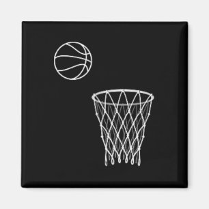 Íman Presente De Pocket Bysketbyll Minimalista Para Men