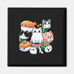 Íman Presente de Sobrecarga Sushi Gata Sushi com Anime