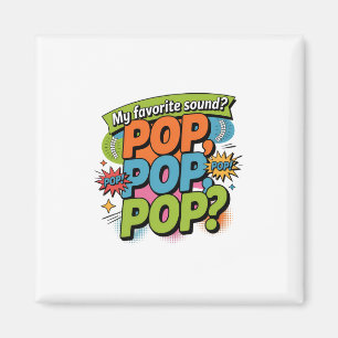 Íman Presente de som engraçado do Chiropractor Pop