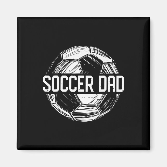 Íman Presente de Time de Futebol Família do Pai de Fute (Frente)
