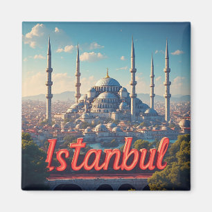 Íman Presente de Viagem Istambul Turquia Para Explorado