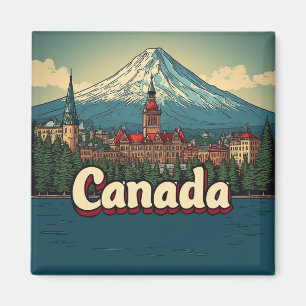 Íman Presente de Viagem no Canadá Para Exploradores Fre