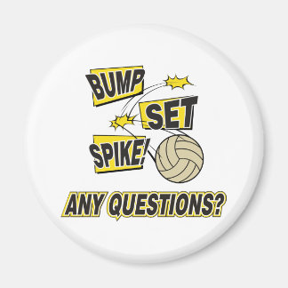 Íman Presente de Voleibol de Bump Set Spike