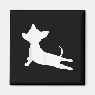 Íman presente de yoga chiweenie, chihuahua dachshund