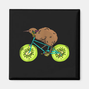 Íman Presente Divertido de Ciclismo para Kiwi da Nova Z