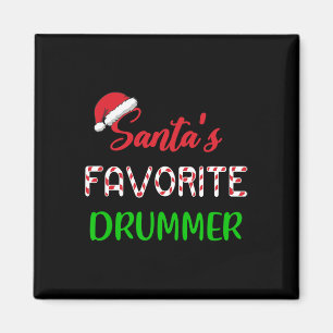 Íman Presente do baterista favorito do Papai Noel Diver