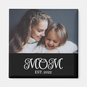 Íman Presente do Dia das Mães Foto da Mãe Fundou