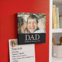 Presente do Dia dos Pais com Foto Minimalista Esta