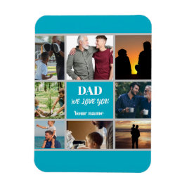 Íman Presente do Dia dos Pais para o Papai | Foto & Nom