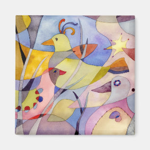 Íman Presente do Pássaro no Paraíso