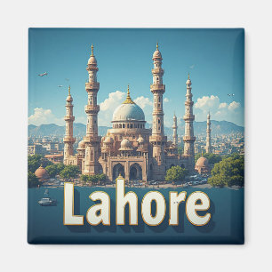 Íman Presente do Patrimônio de Lahore Paquistão para Vi
