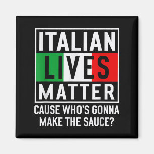 Íman Presente engraçado da cozinha da vida italiana Ban