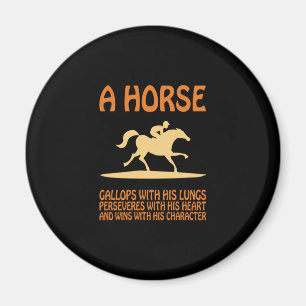 Íman Presente Equestre Galoços de cavalos