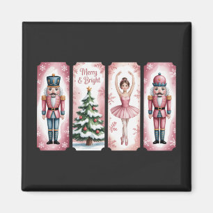 Íman Presente Festa de Natal da Quebra-Nozes Festivo 