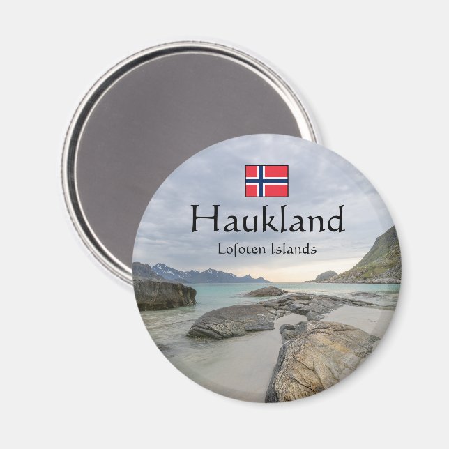 Íman Presente Haukland (Front/Back)