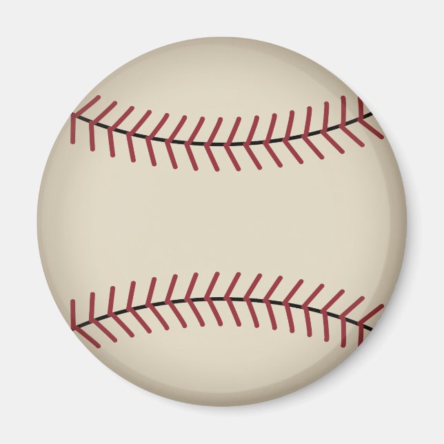 Íman Presente Ímã de Beisebol Vintage (Frente)