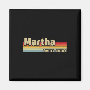 Íman Presente Martha Nome Personalizado Aniversário Div