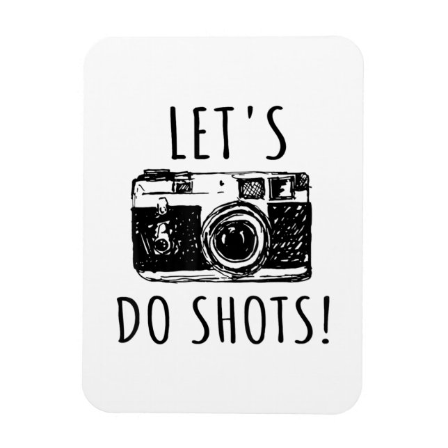 Íman Presente Para Fotógrafo Engraçado Vamos Fazer Foto (Vertical)