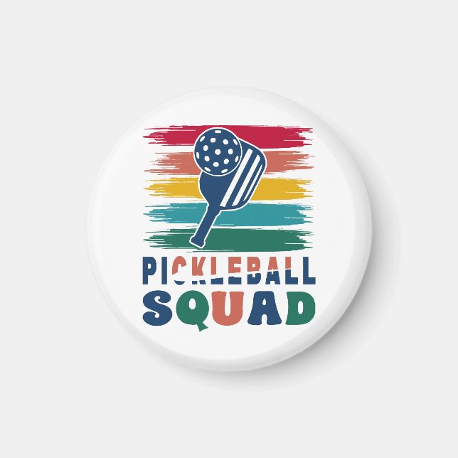 Íman Presente para Jogadores de Pickleball (Frente)