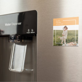 Íman Presente para o Dia de Ação de Graças da Família M