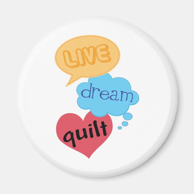 Íman Presente para Quilter (Frente)