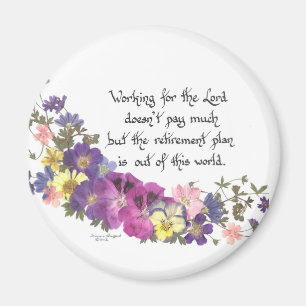 Íman presente para voluntário ou trabalhador da igreja