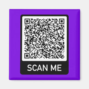 Íman Presente personalizado de pesquisa de código QR In