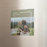 Íman Presente personalizado do Dia de as mães de fotos<br><div class="desc">Tornar este Dia de as mães inesquecível com nosso presente personalizado de fotos no Zazzle! Celebrar o vínculo especial entre você e sua mãe com um amor sincero que ela amará para sempre. Basta carregar sua foto favorita e criaremos um produto personalizado incrível que captura suas memórias de precioso juntas....</div>