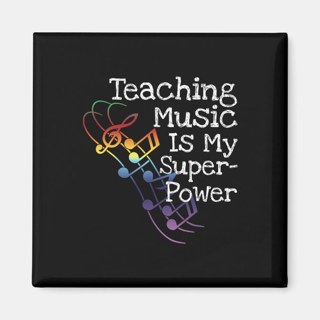 Íman Presente Professor de Música (Frente)