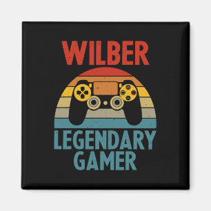 Íman Presente Wilber Nome Personalizado Engraçado Jogos