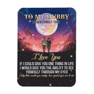 Íman Presente Xmas   Ao Meu Hubby Eu Te Amo