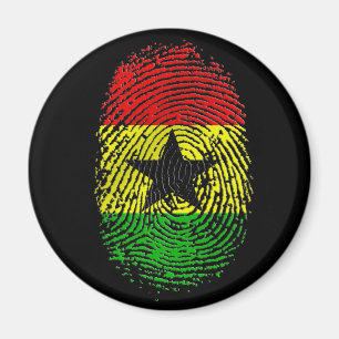 Íman Presentes 100% do orgulho do ADN de Ghanian Ghana