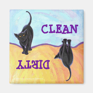 Íman Presentes & acessórios do gato preto