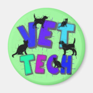 Íman Presentes artísticas da tecnologia do veterinári