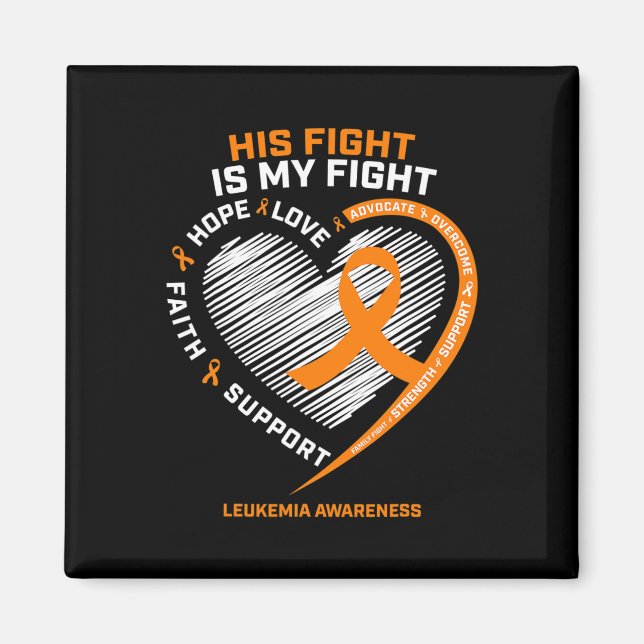 Íman Presentes Combatendo Leucemia Sensibilização Husnd (Frente)