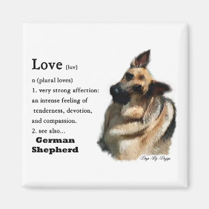 Íman Presentes da arte do german shepherd