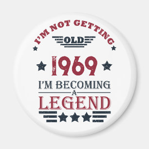 Íman Presentes de 55 anos personalizados