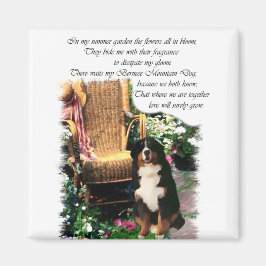 Íman Presentes de Arte de Cachorro de Montanha Bernese