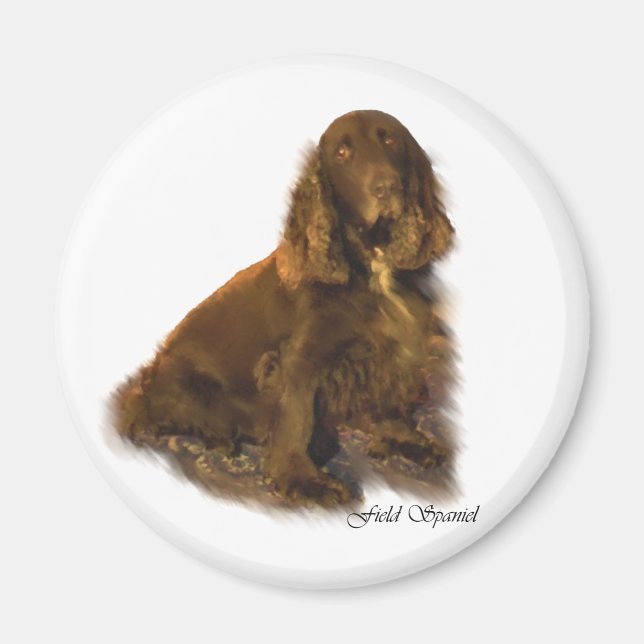 Íman Presentes de Arte Espanhol de Campo (Frente)