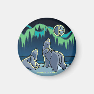 Íman Presentes de Arte Polar da Imã de geladeira Artica