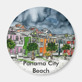 Íman Presentes de arte tropical na Flórida de Panamá Ci
