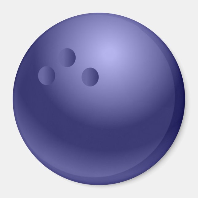 Íman Presentes de Boliche Personalizados (Frente)