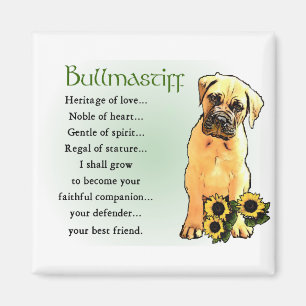 Íman Presentes de Bullmastiff
