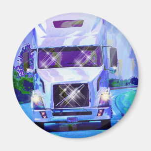 ÍMAN PRESENTES DE CAMINHÕES DE CAMINHÃO DE CARGA